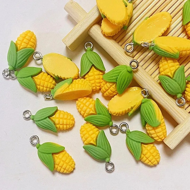 Resin Craft Supplies - 20 Breloques en résine amusantes en
