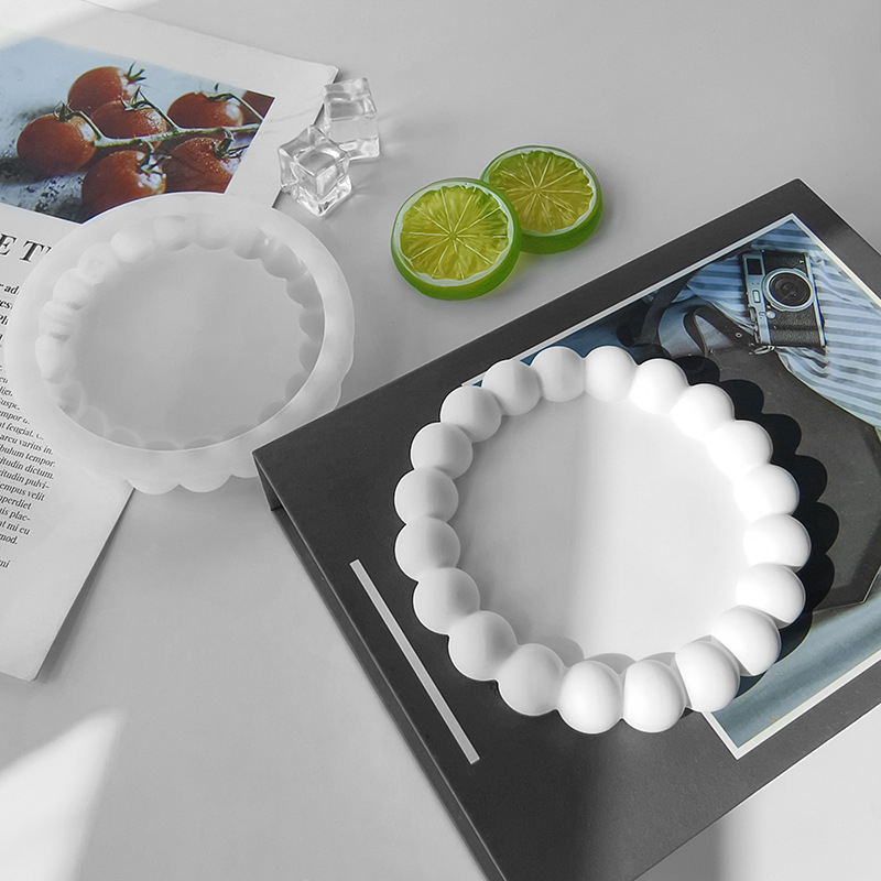 Coaster Mold Round - (BF06) Moules en silicone pour coussinets