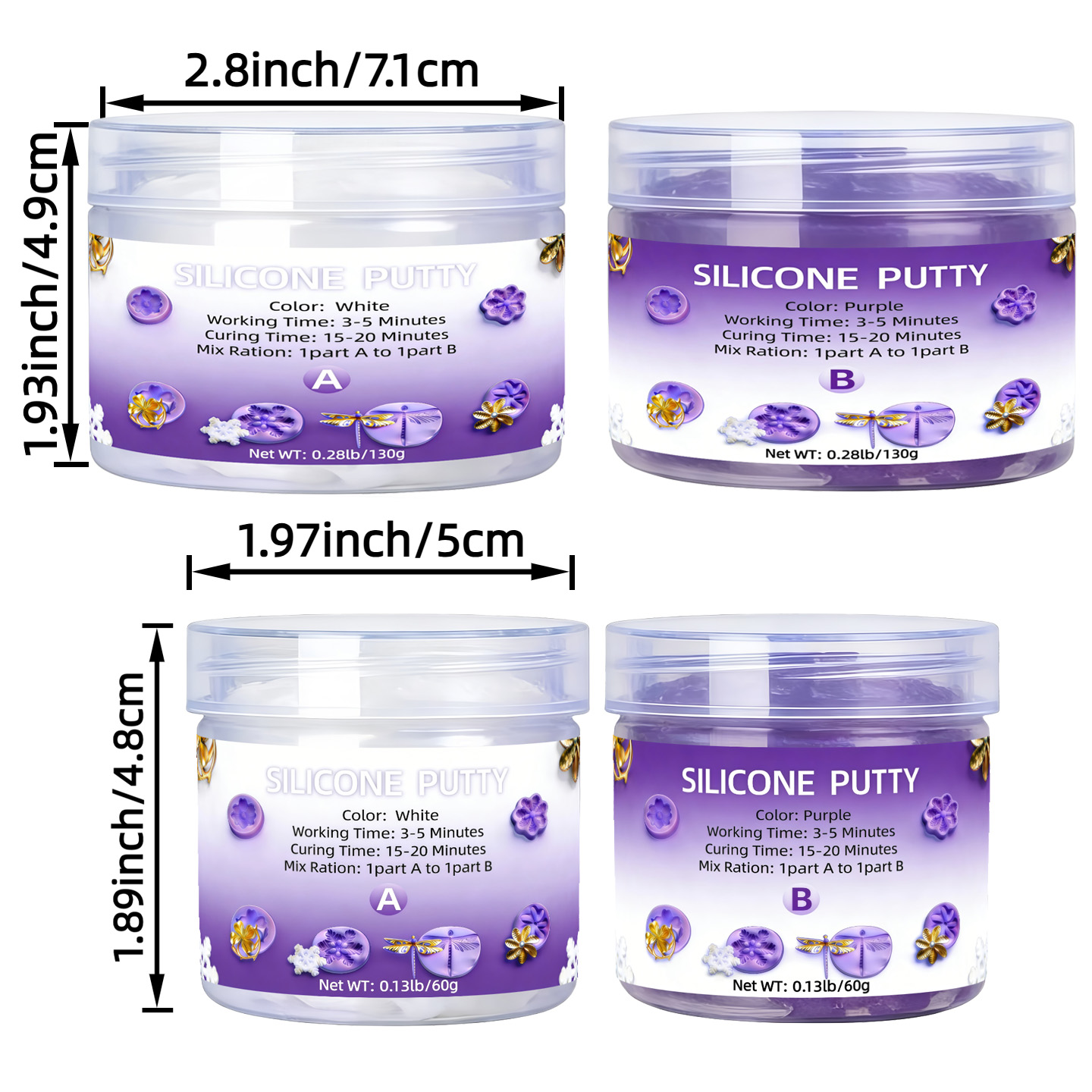 Resin Craft Kit - Mastic silicone - Kit de fabrication