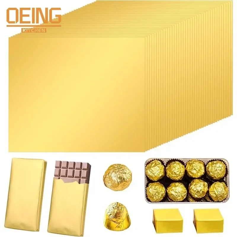 Gold Foil Flakes - Grands tible de barre de bonbons