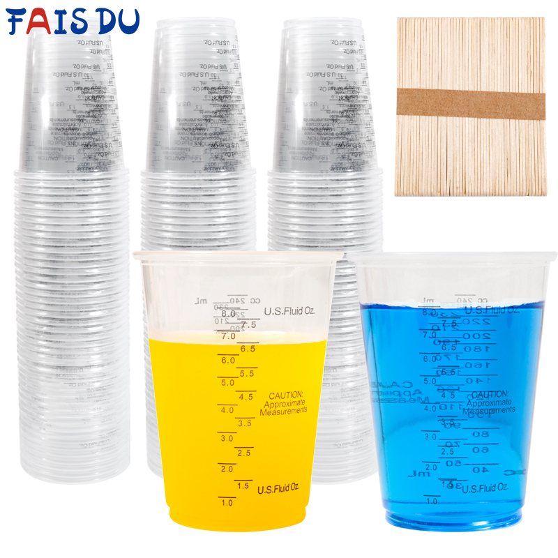 Mixing Cup Silicone - FAIS DU 20,50,80,100 et 200pcs 8