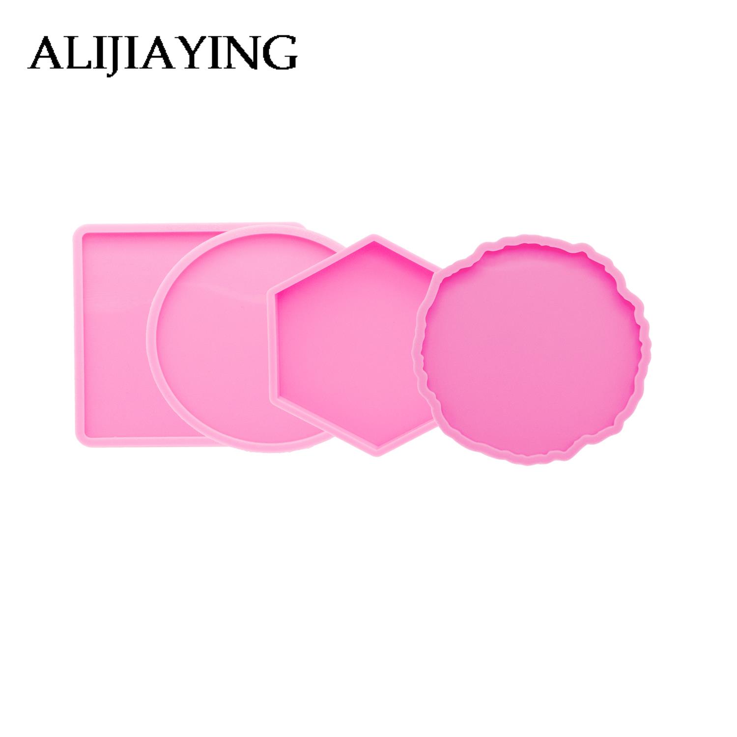 Geode Mold Silicone - DY0278 surface lisse Geode moule silicone