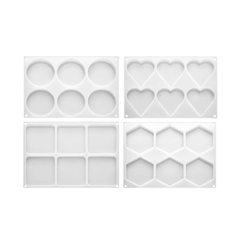 Coaster Mold Round - [ABFI!】 Moules en résine pour l'artisanat