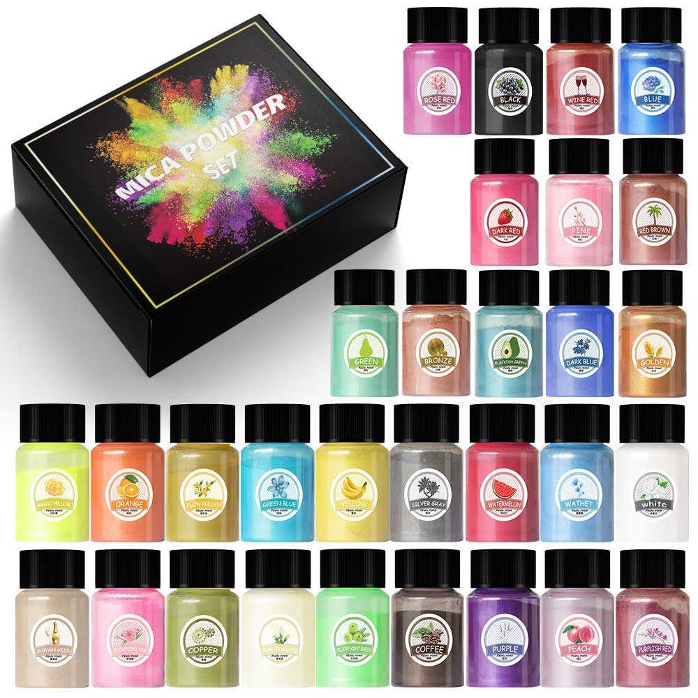 Resin Pigment Set - Poudre de perle d'élection Xy, remplissage