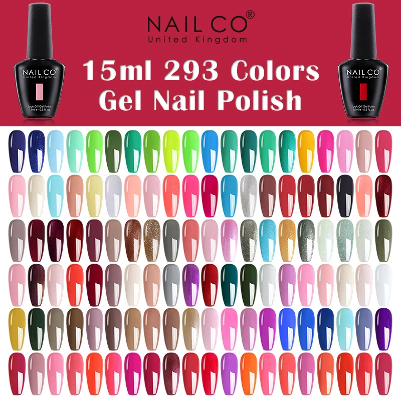 Resin Glitter Pack - NAILCO 15ml noir blanc rouge rose