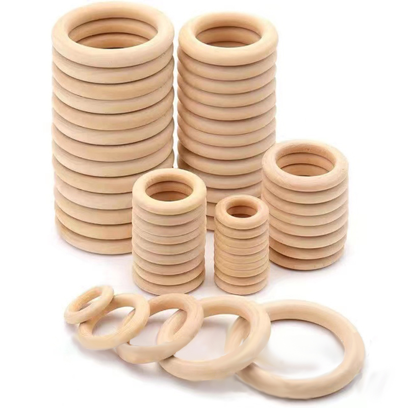 Wood Ring Blank - Anneaux en bois pour l'artisanat, cerceaux