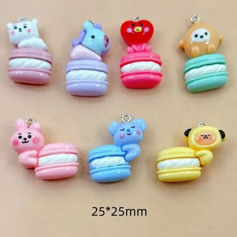 Resin Craft Supplies - 10 Breloques en Résine Mixtes à