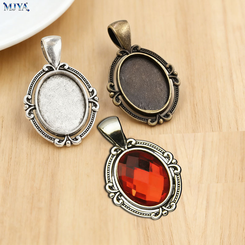 Resin Jewelry Kit - MJYA – pendentifs vintage, 10 pièces,