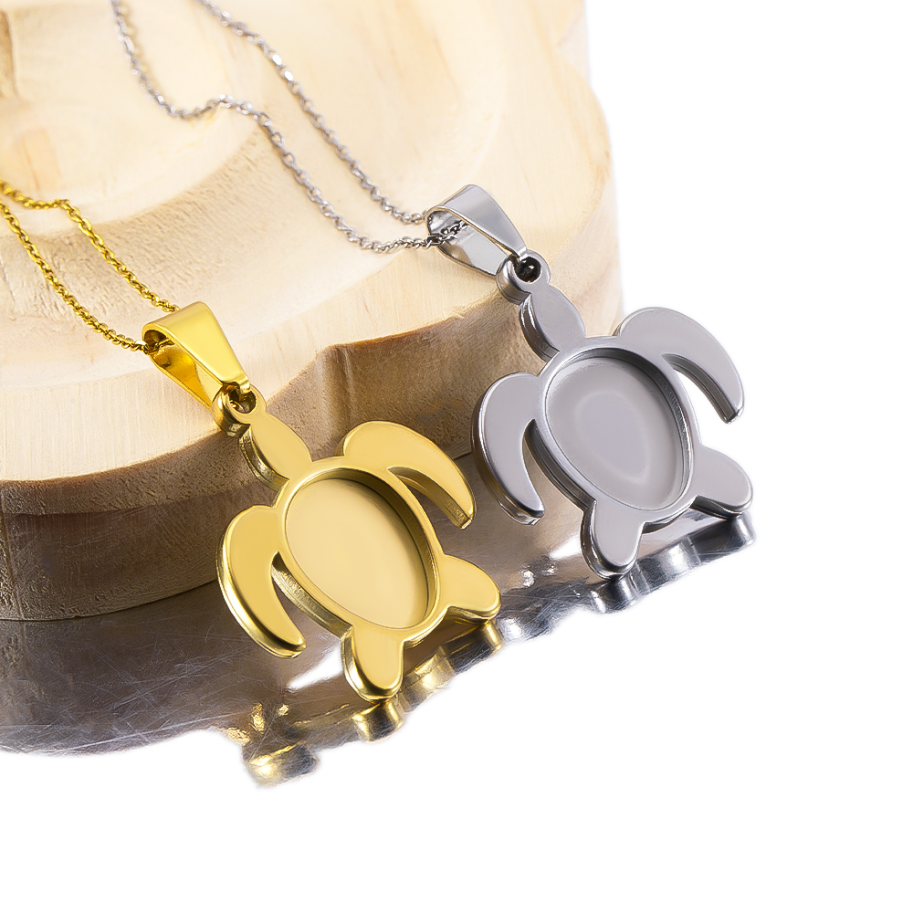Bezels Set Pendant - 1 pièce ou 5 pièces, supports