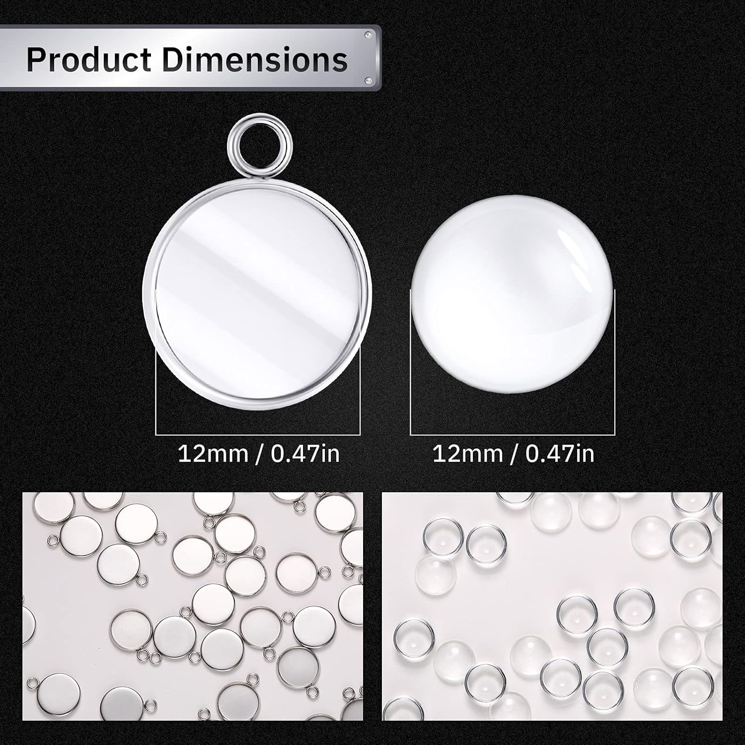 20 pièces en acier inoxydable  - Crafting Resin avis et prix