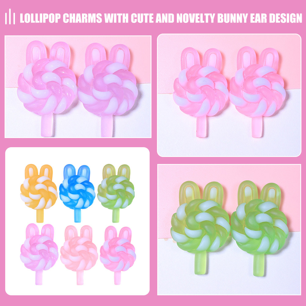 24 Breloques Sucettes Mignonne - Resin Craft Supplies avis et prix