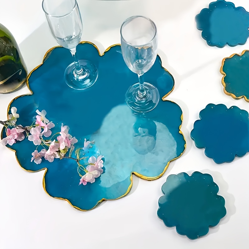 Lot de 5 moules en silicone po - Flower Preservation Resin avis et prix
