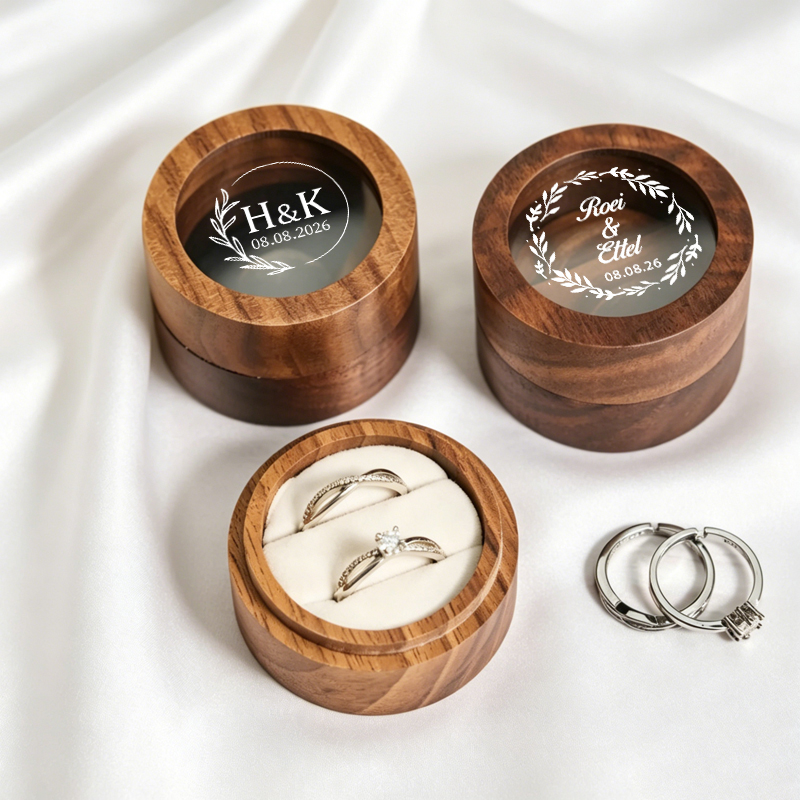 Boîte à alliances personnalisé - Wood Ring Blank avis et prix