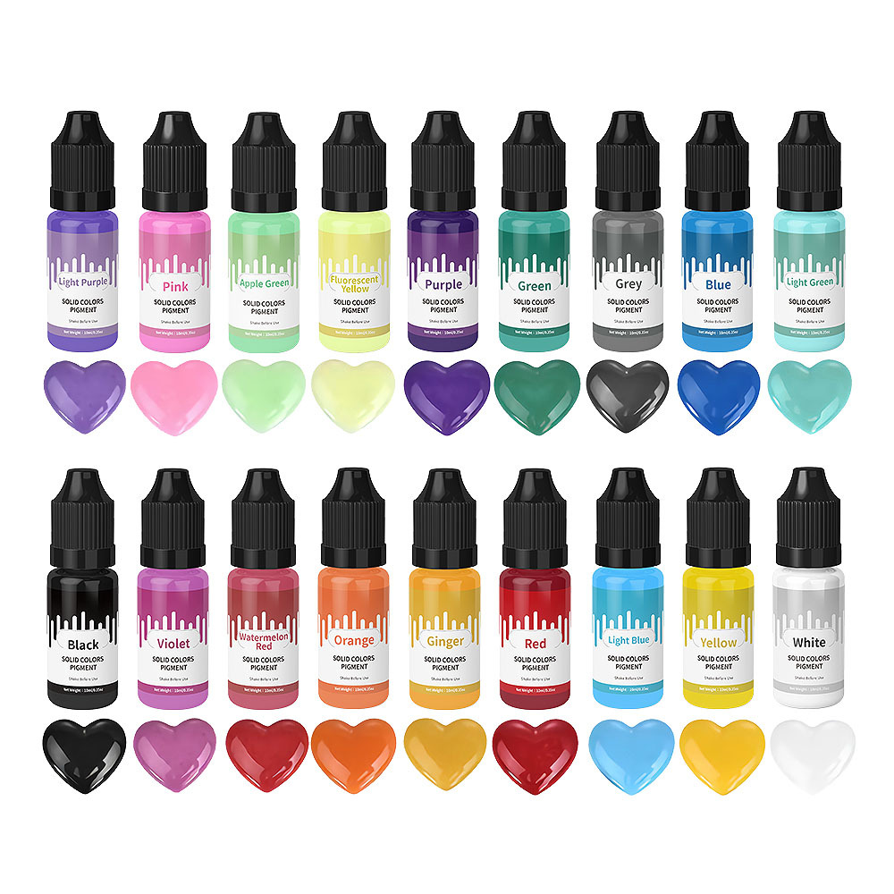 Macaron couleur Pastel solide, - Resin Pigment Set avis et prix