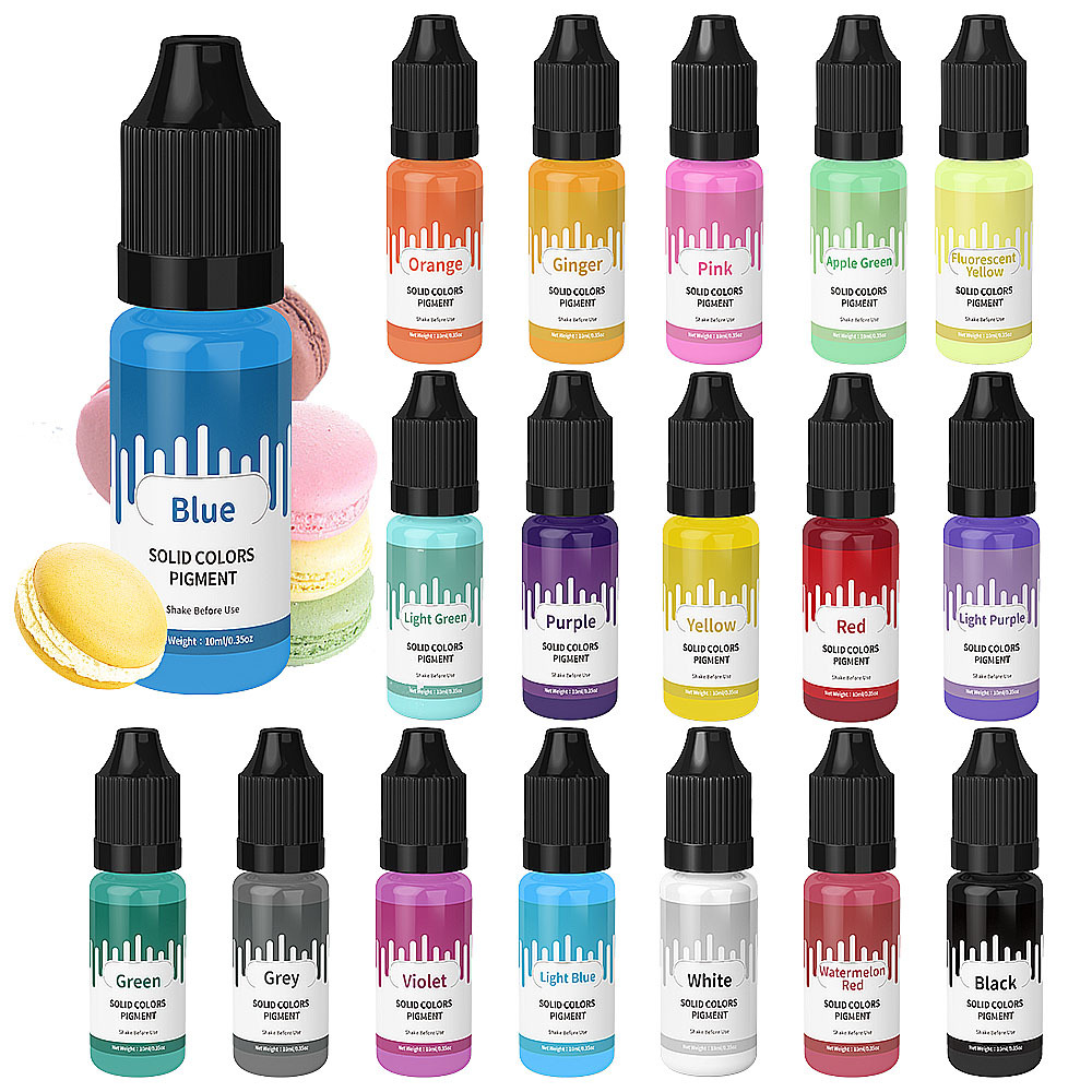 Macaron couleur Pastel solide, - Resin Pigment Set avis et prix