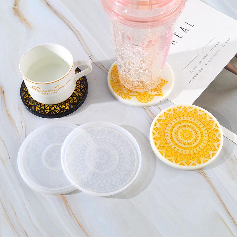 Moule en silicone pour sous-ve - Coaster Mold Round avis et prix