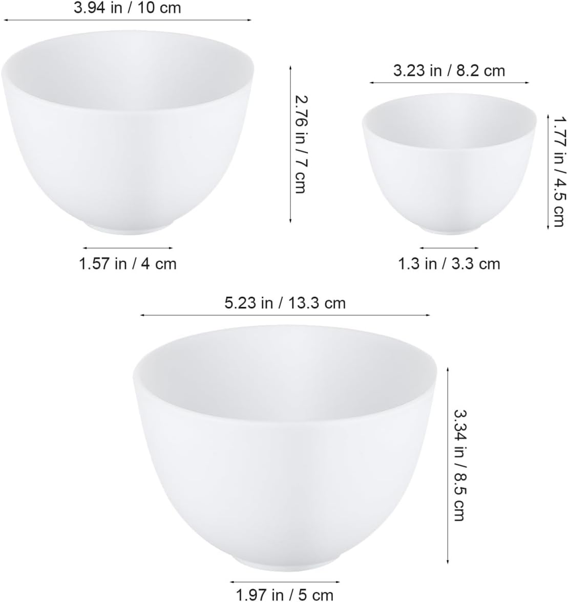 Ensemble de 3 bols en silicone - Mixing Cup Silicone avis et prix