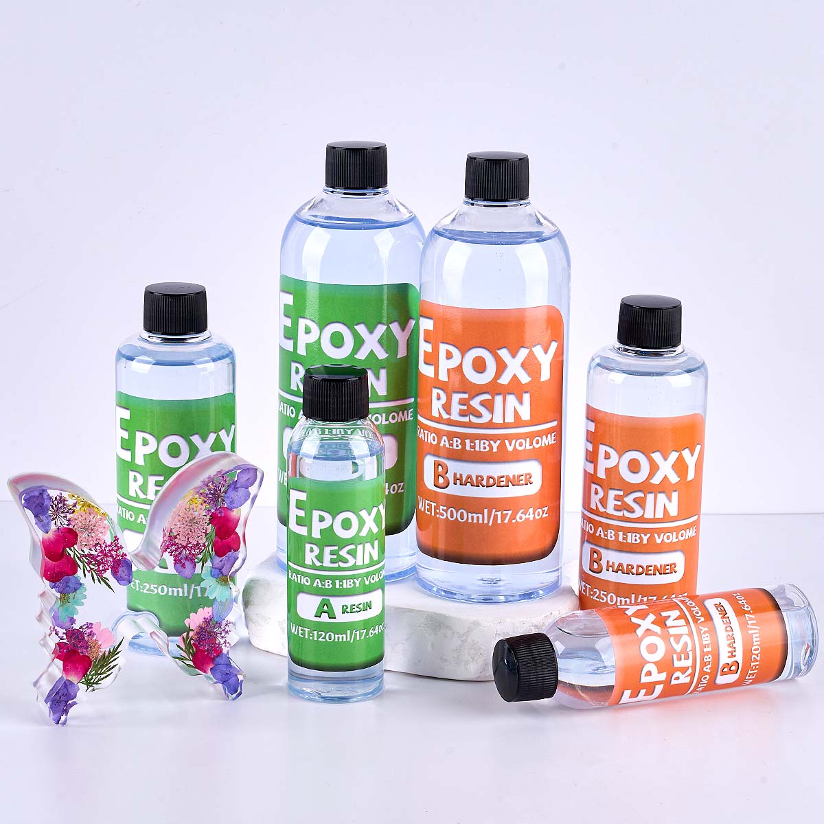 Kit de résine époxy Anti-jauni - Resin Jewelry Kit avis et prix