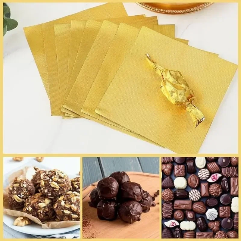 Grands tible de barre de bonbo - Gold Foil Flakes avis et prix