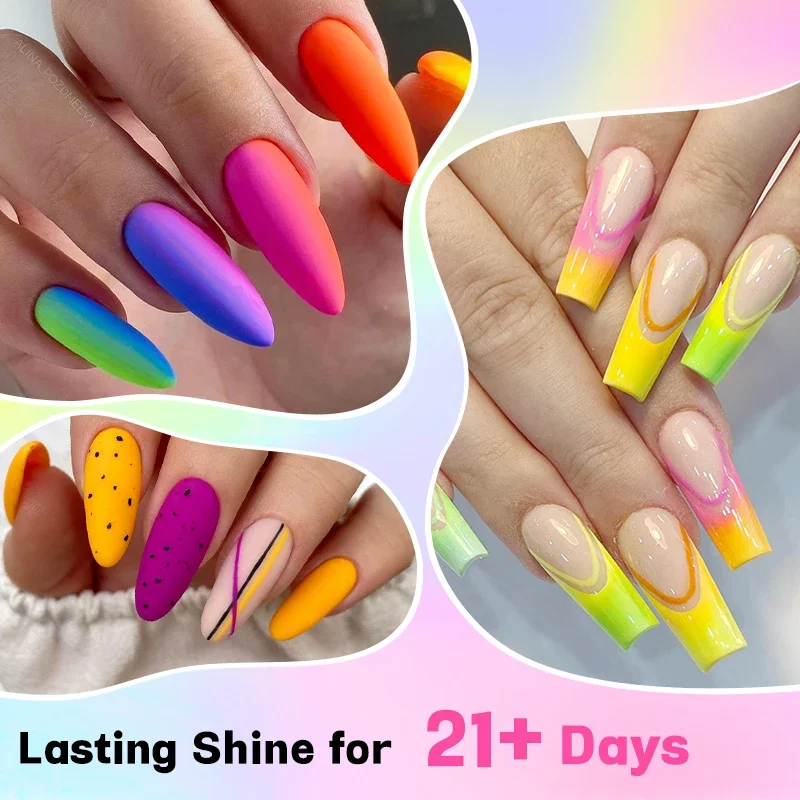 6 pièces/ensemble 10ML Gel ver - Resin Glitter Pack avis et prix