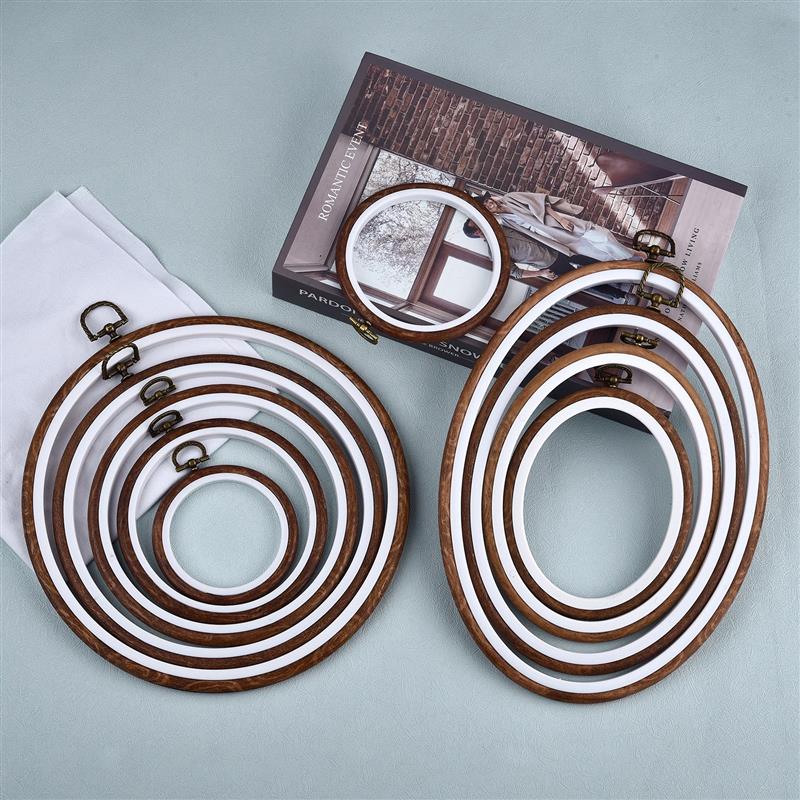 Kit de cercles à broder en boi - Wood Ring Blank avis et prix