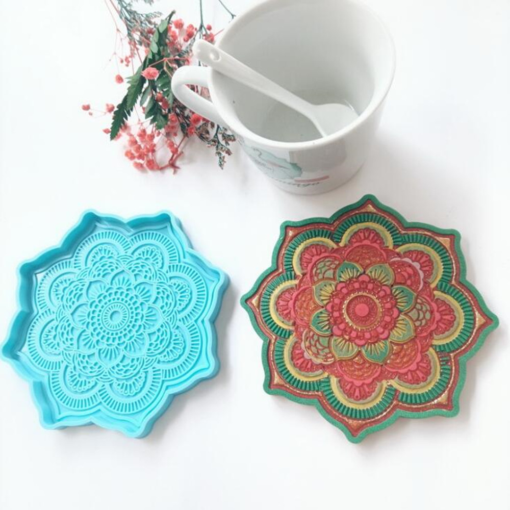 Moule en Silicone pour dessous - Coaster Mold Round avis et prix
