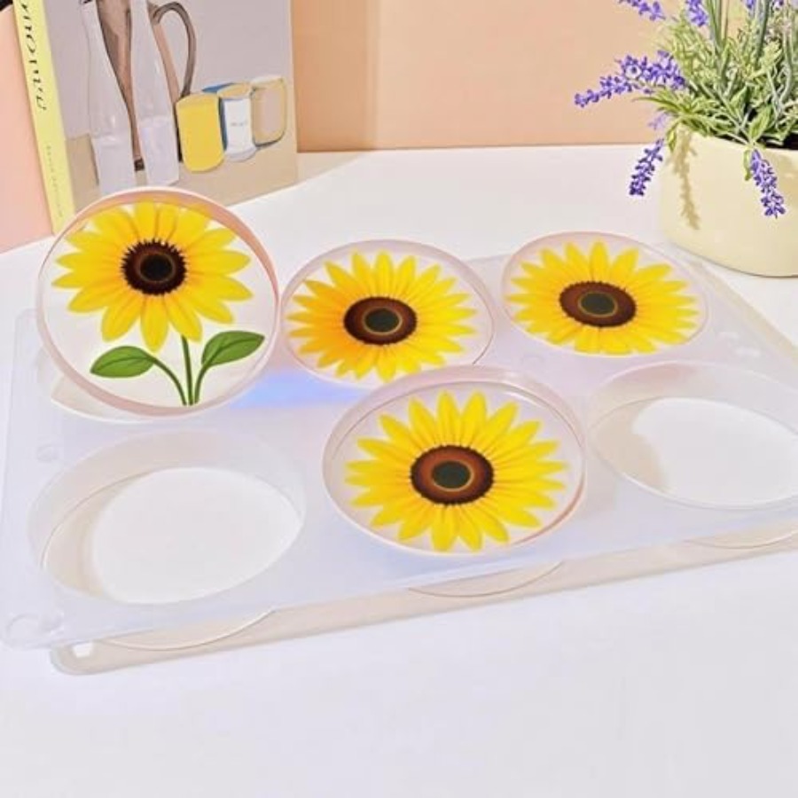 Moule en silicone à 6 cavités  - Flower Preservation Resin avis et prix