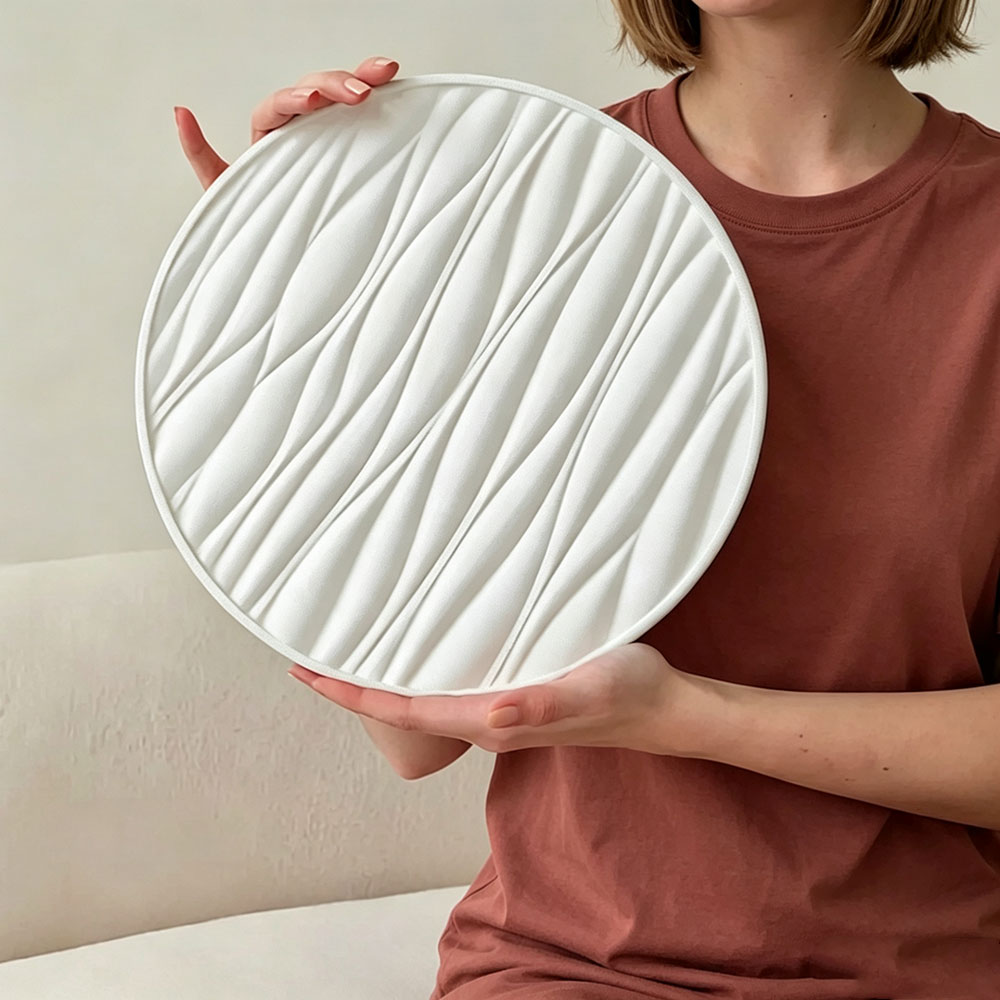 Grand moule rond en silicone p - Coaster Mold Round avis et prix