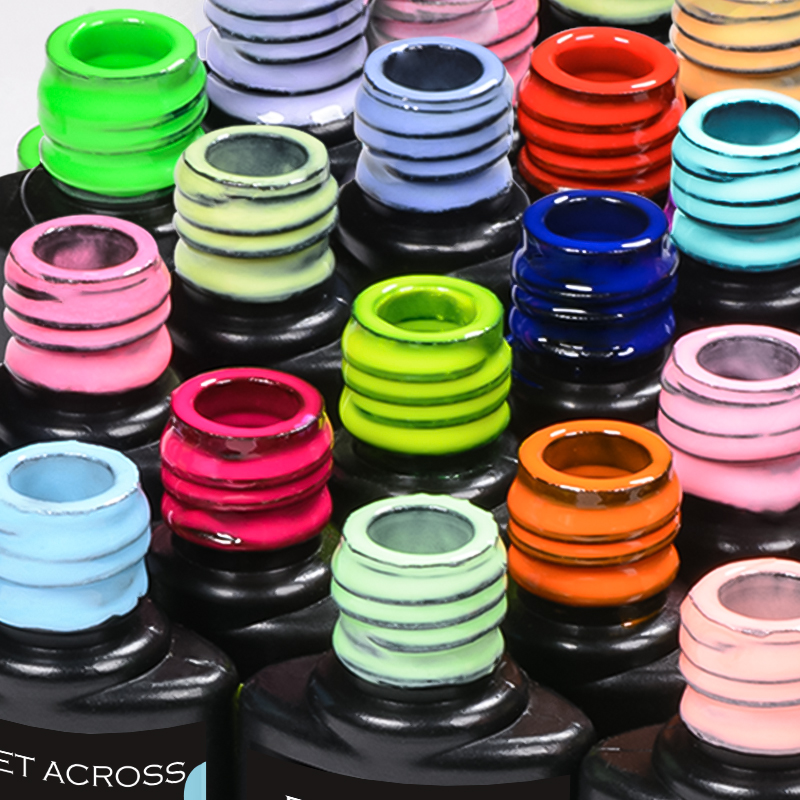 Lot de 6 vernis à ongles gel s - Resin Glitter Pack avis et prix