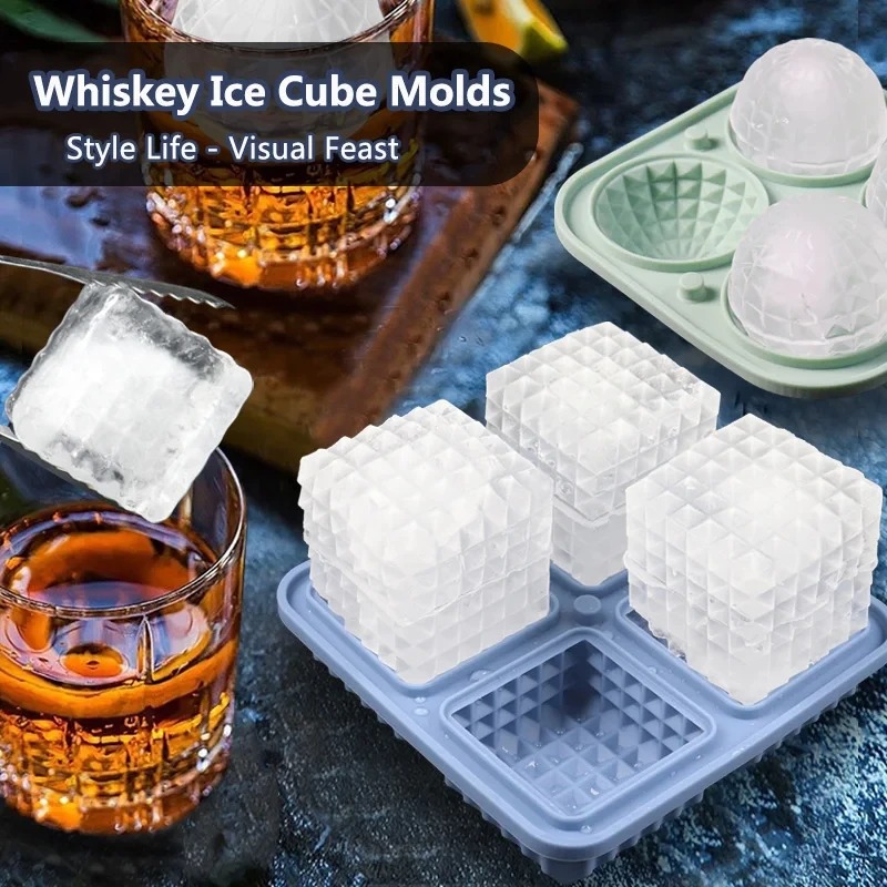 Bac à glaçons en silicone avec - Coaster Mold Round avis et prix