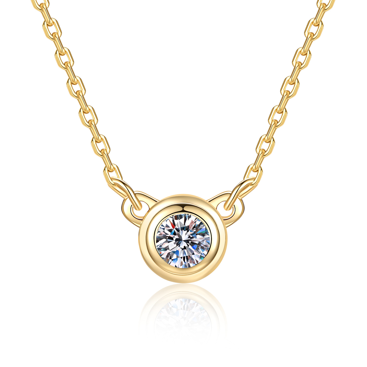 Collier pendentif en argent st - Bezels Set Pendant avis et prix