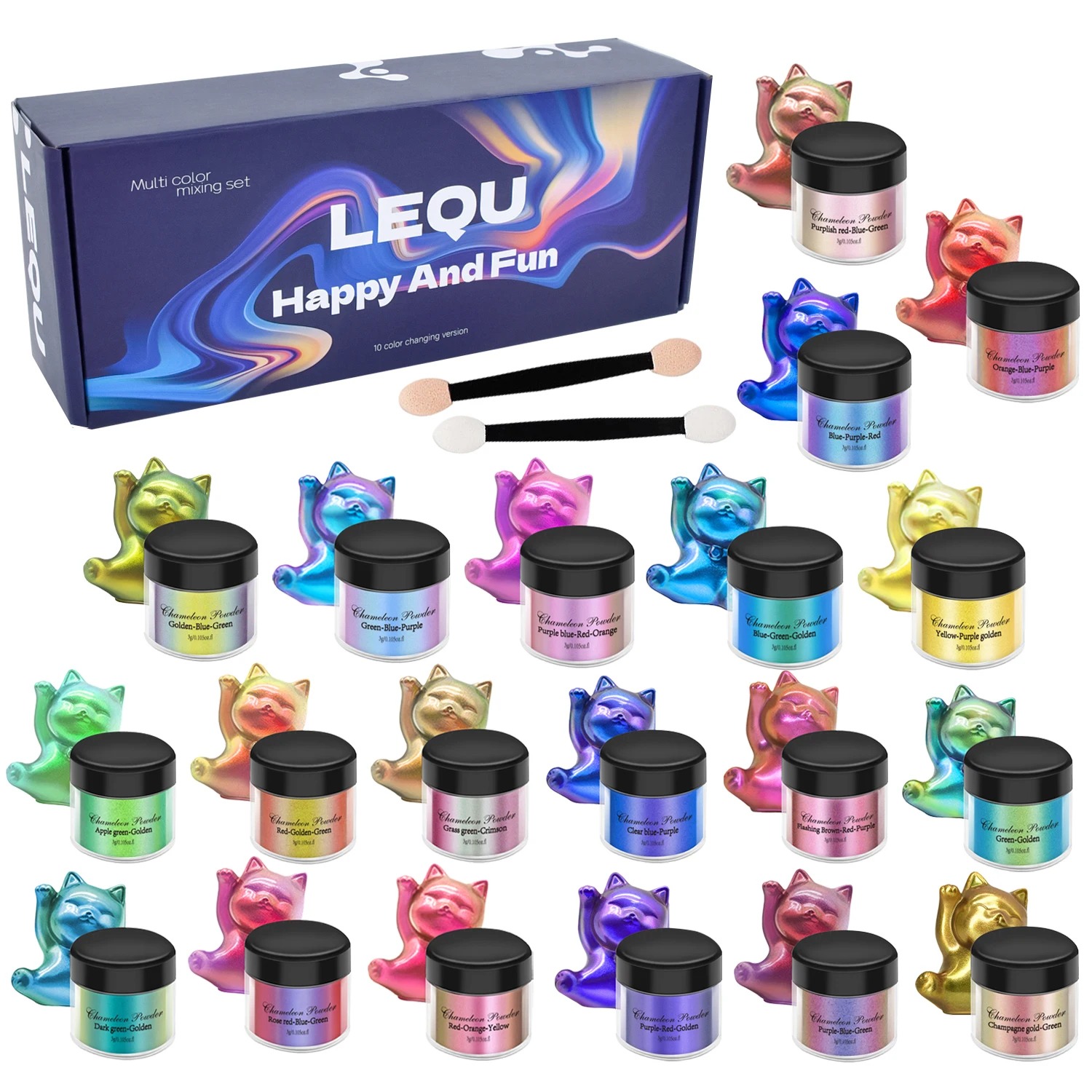 Un ensemble de poudre de chrom - Resin Pigment Set avis et prix