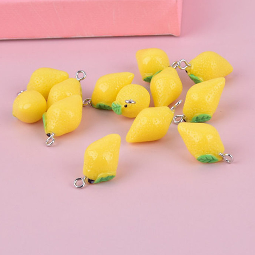 20 Breloques Citron en Résine, - Crafting Resin avis et prix
