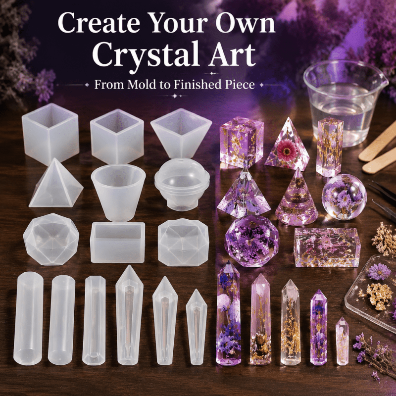 Ensemble de 15 moules en silic - Resin Jewelry Kit avis et prix
