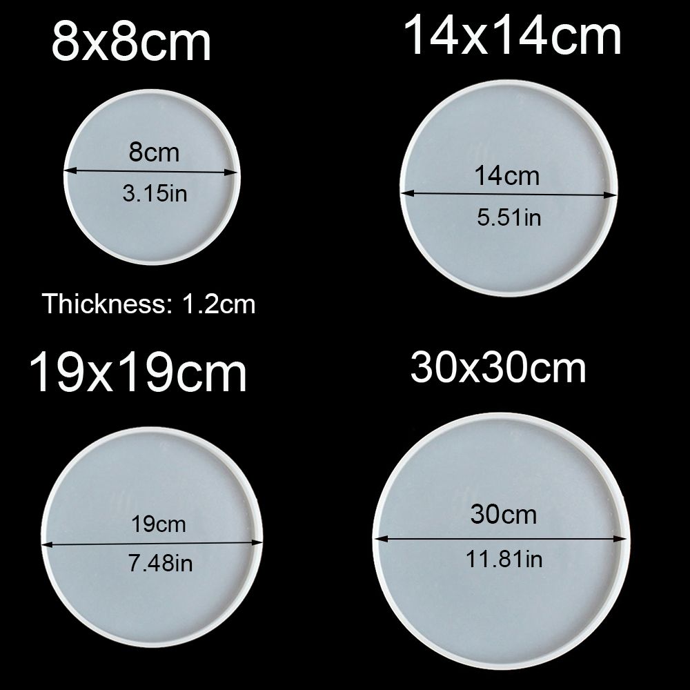 Bricolage artisanat Silicone f - Coaster Mold Round avis et prix