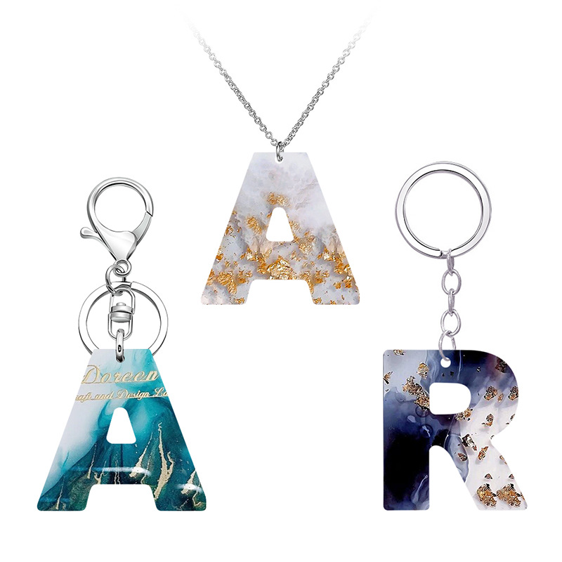 Alphabet résine époxy Silicone - Gold Foil Flakes avis et prix