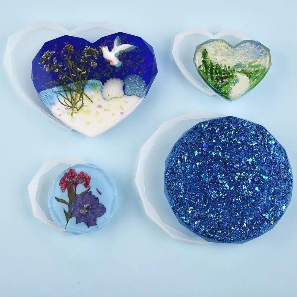 Moule de dessous de verre en r - Coaster Mold Round avis et prix