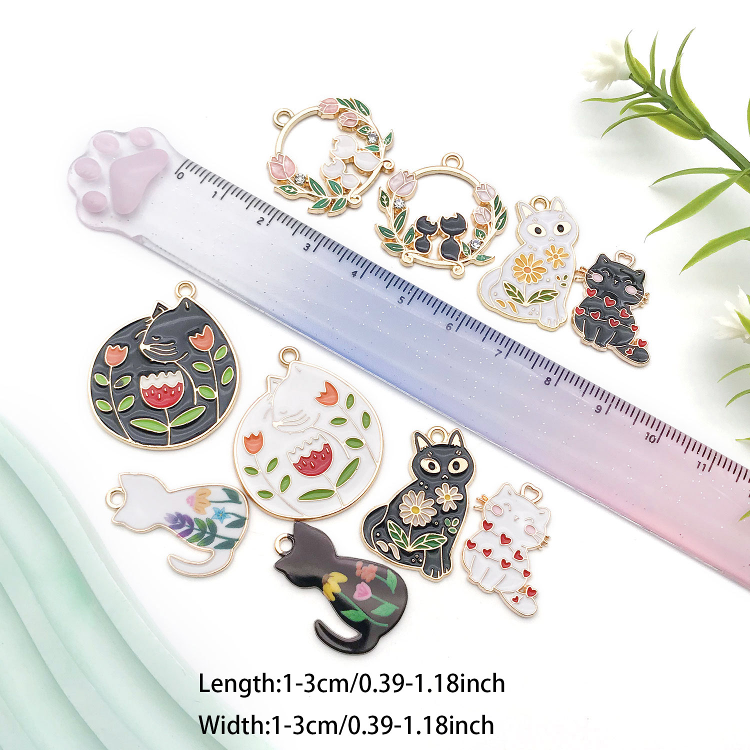 Ensemble de breloques de chat  - Resin Craft Kit avis et prix