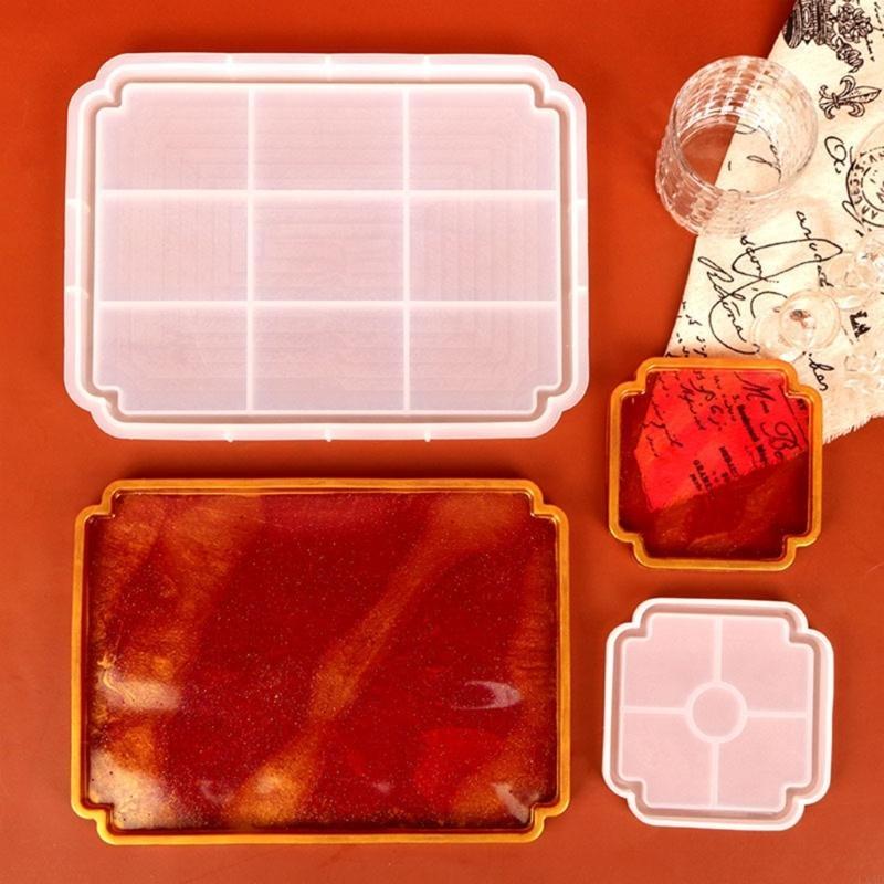 Plateau porte-gâteau en résine - Geode Mold Silicone avis et prix