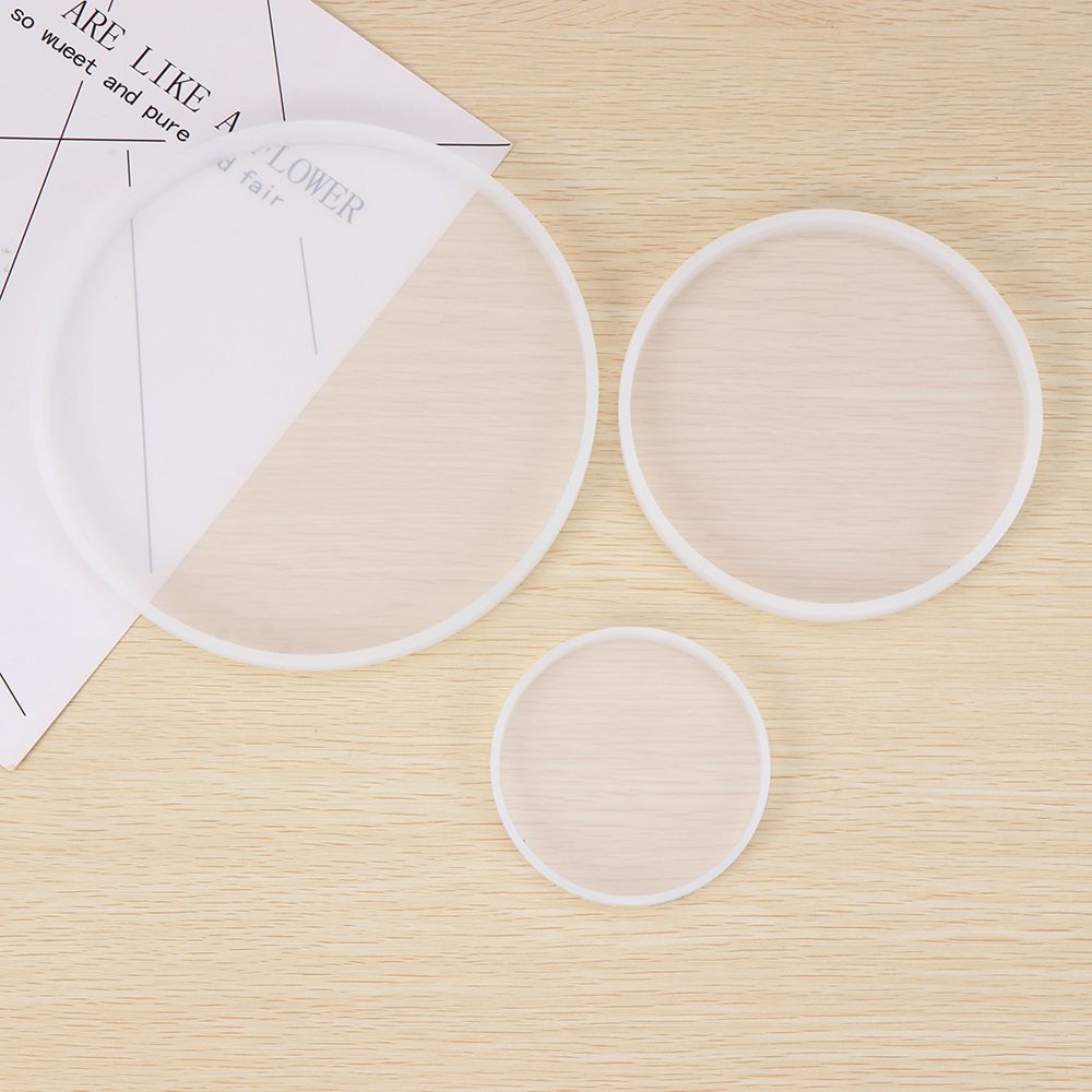 Moule en silicone rond pour de - Coaster Mold Round avis et prix
