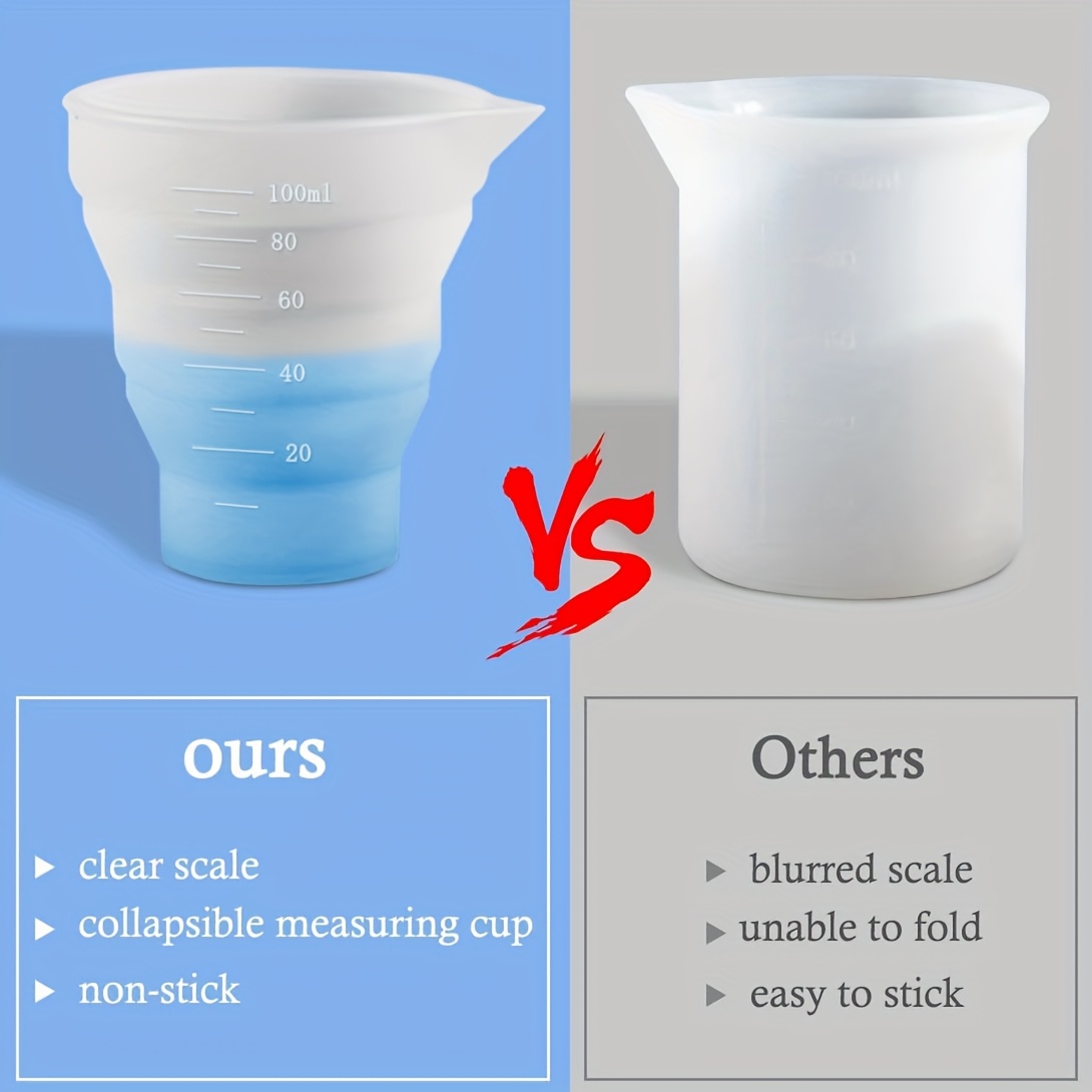 Tasse à mesurer pliable en sil - Mixing Cup Silicone avis et prix