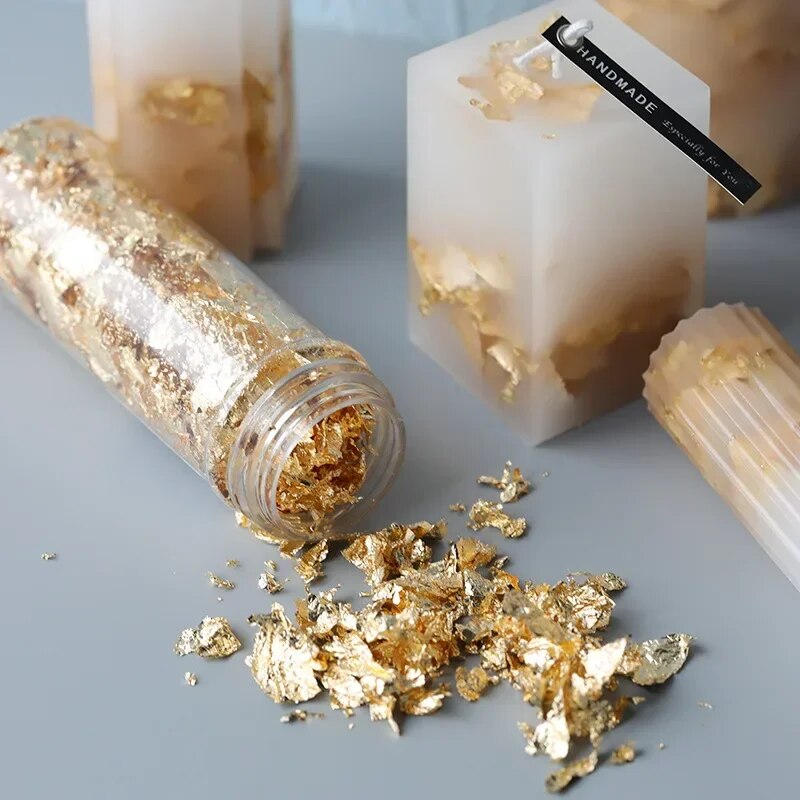 Flocons de feuille métallique, - Gold Foil Flakes avis et prix