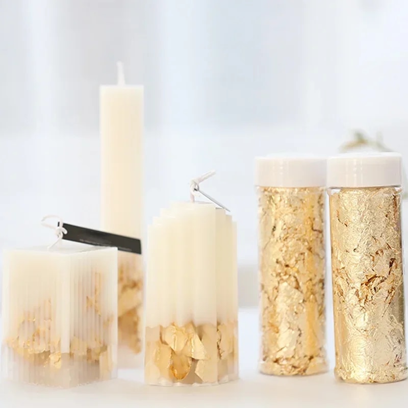 Flocons de feuille métallique, - Gold Foil Flakes avis et prix