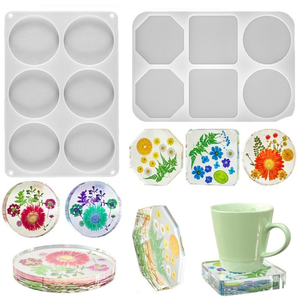 Moule en silicone créatif pour - Coaster Mold Round avis et prix