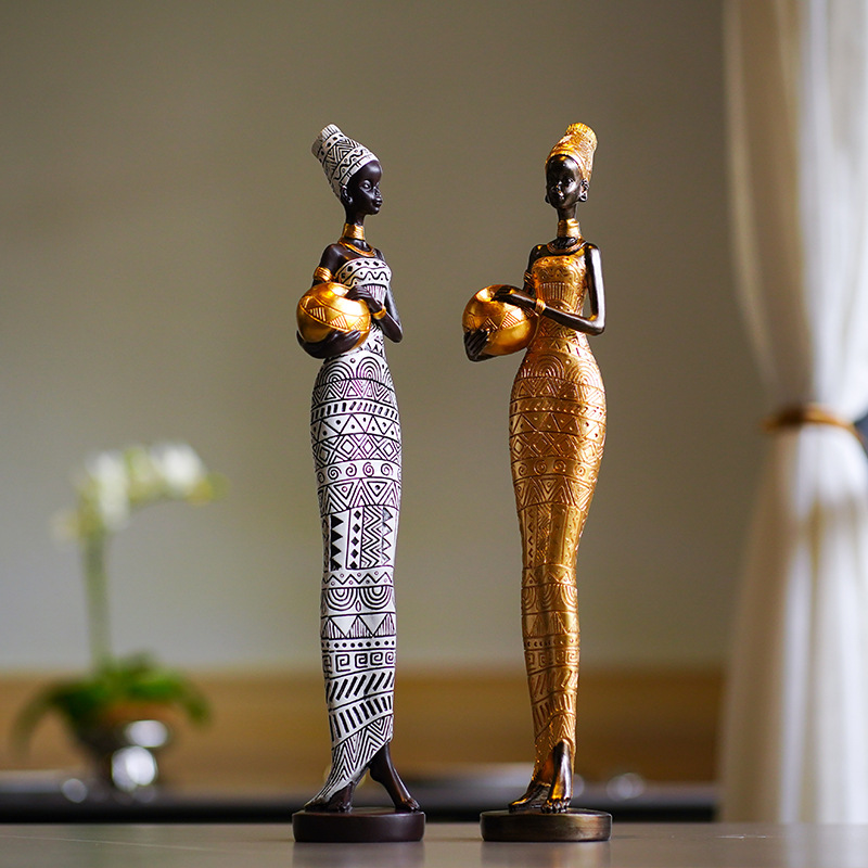 Sculpture rétro africaine de f - Crafting Resin avis et prix