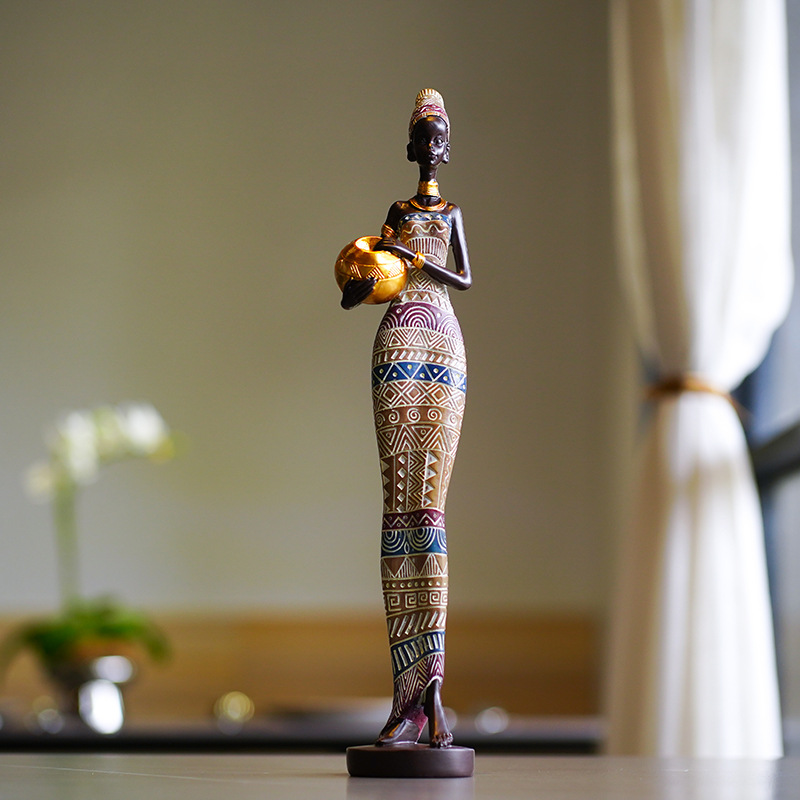 Sculpture rétro africaine de f - Crafting Resin avis et prix