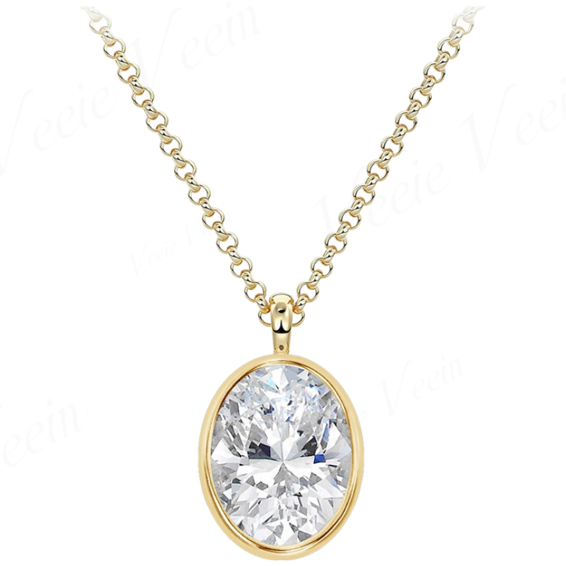Veeie Veein Jewelry Collier pe - Bezels Set Pendant avis et prix