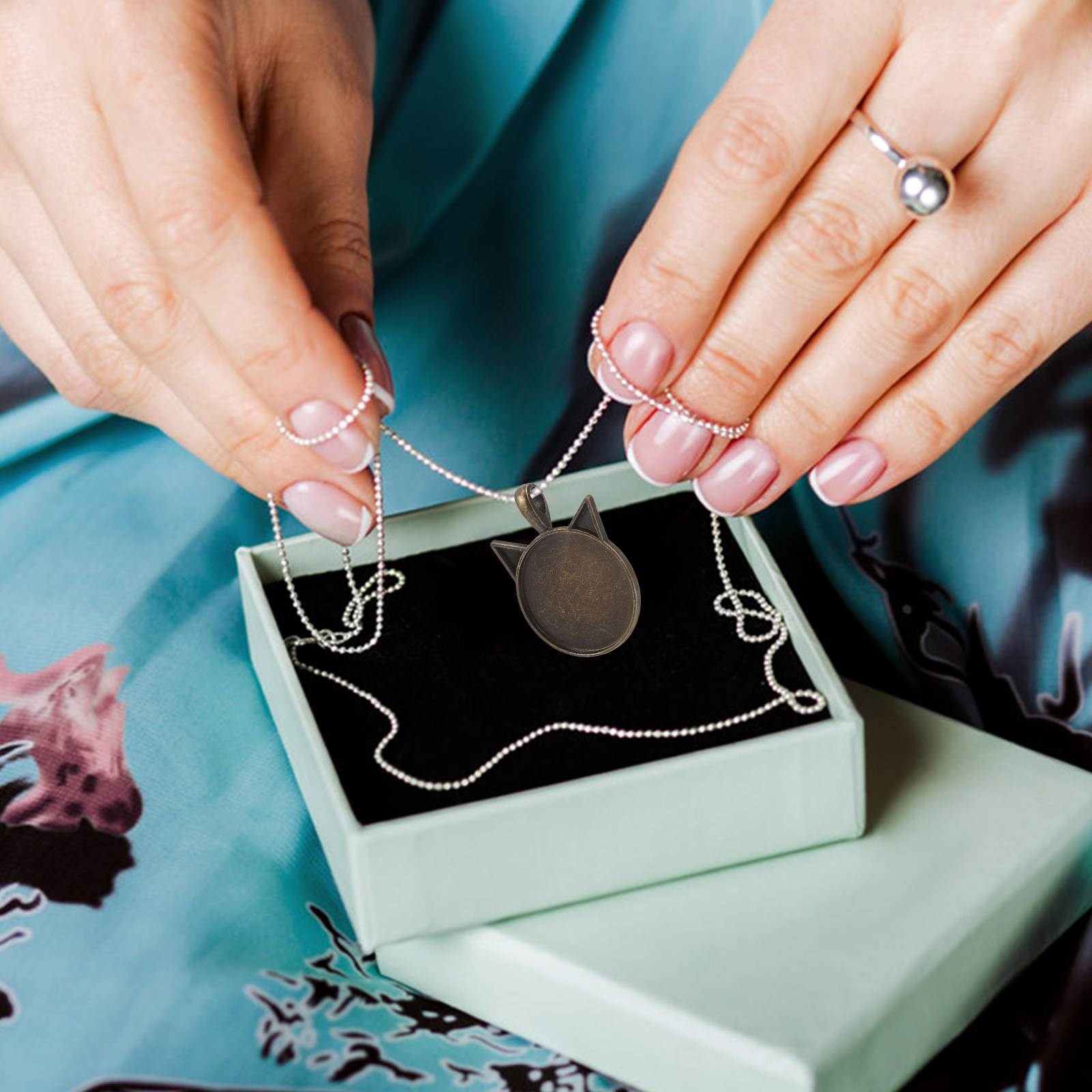 5 pièces de bases de pendentif - Bezels Set Pendant avis et prix