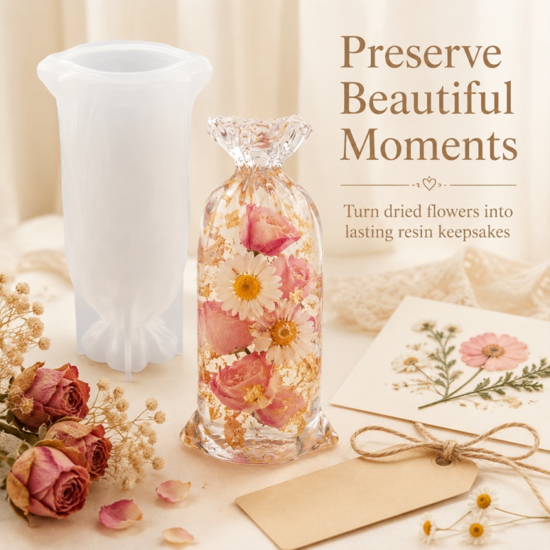 Moules en silicone pour résine - Flower Preservation Resin avis et prix