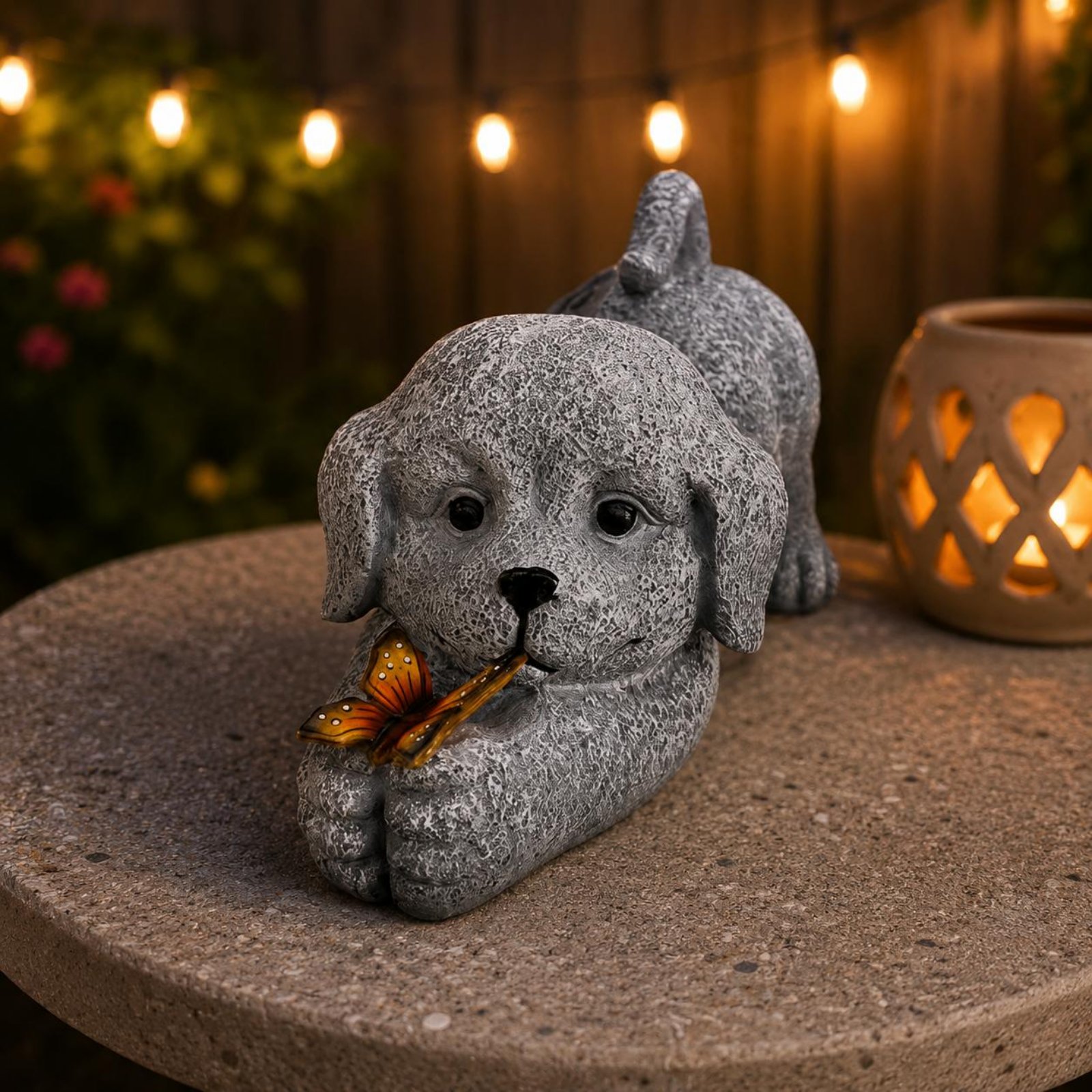 Statue de chien solaire en rés - Crafting Resin avis et prix